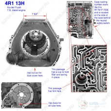 Корпус 4R100E 7.3L ДИЗЕЛЬ 98-? Корпус 4R100E 7.3L ДИЗЕЛЬ 98-?