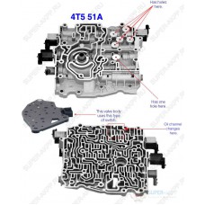ПЛИТА КЛАПАНОВ (ГИДРОБЛОК)  4T65E (VOLVO)