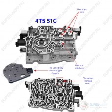 ПЛИТА КЛАПАНОВ (ГИДРОБЛОК)  4T65E 03-? (VOLVO)