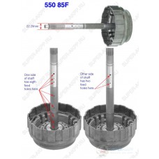 DRUM, FORWARD-DIRECT CLUTCH