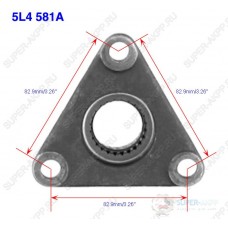Вал крепления кардана 5L40E Вал крепления кардана 5L40E