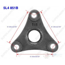 Вал крепления кардана 5L40E