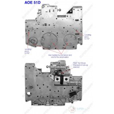ПЛИТА КЛАПАНОВ (ГИДРОБЛОК)  4R70W 98-00г