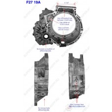 Корпус 4F27E (передняя часть) MAZDA 2L 