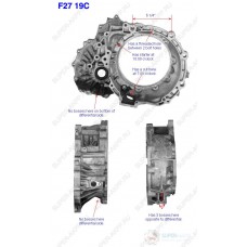 Корпус 4F27E (передняя часть) MAZDA