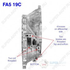 Корпус F4A51 (передняя часть) Корпус F4A51 (передняя часть)