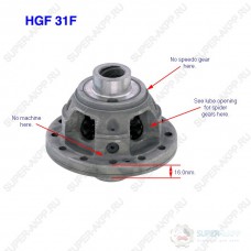 HOUSING, DIFFERENTIAL      (WITH SPIDER GEARS)