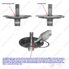 Насос RE4R01A (нижняя часть)