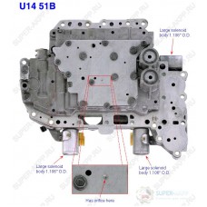 ПЛИТА КЛАПАНОВ (ГИДРОБЛОК)  U140E/F. RAV4