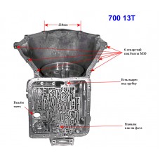 Корпус 4L60E 4WD V-8 96-?
