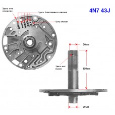 Насос L4N71B (нижняя часть) Насос L4N71B (нижняя часть)