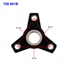 Вал крепления кардана 722.6