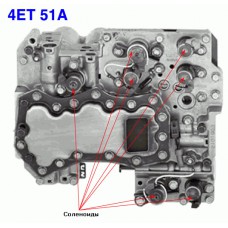 ПЛИТА КЛАПАНОВ (ГИДРОБЛОК)  4EAT 4WD 98-00