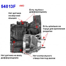 Корпус A540 4х4