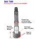 Шестерня ведущая дифф. A540 (15Tх4)