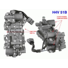 ПЛИТА КЛАПАНОВ (ГИДРОБЛОК)  (P4V) с проводкой META