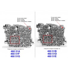 ПЛИТА КЛАПАНОВ (ГИДРОБЛОК)  4T60E