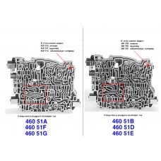 ПЛИТА КЛАПАНОВ (ГИДРОБЛОК)  4T60E