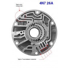Насос L4N71B (верхняя часть с шестернями)