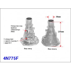 Корпус L4N71B (задняя часть) Корпус L4N71B (задняя часть)