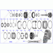 Overdrive Gear Train