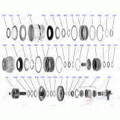 Center Support/O.D. Gear Train
