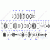 Center Support/O.D. Gear Train