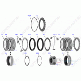 C3,C4 Clutch/P1 Planet