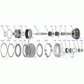 C5 Clutch/P2,P3 Planet