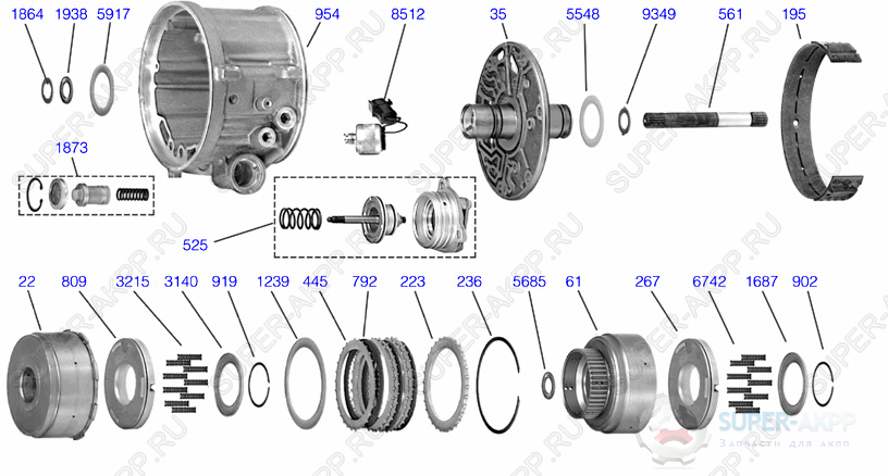 Center Support/Drums