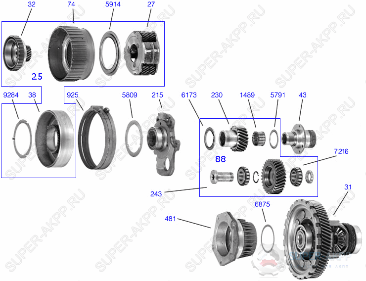 Gear Train/Diff