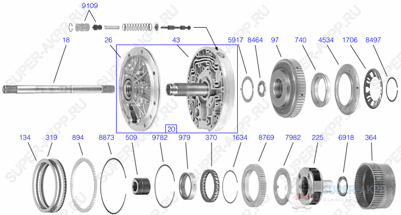 Pump/Gear Train