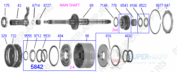 Mainshaft/Drum