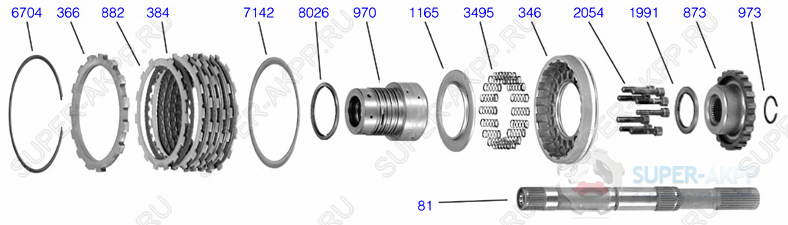 Output shaft