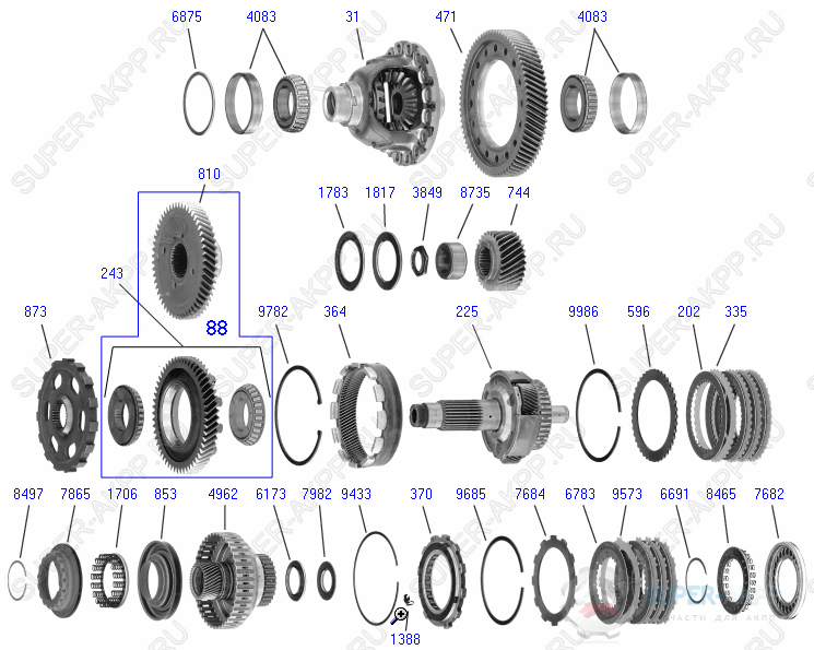 Differential/Underdrive